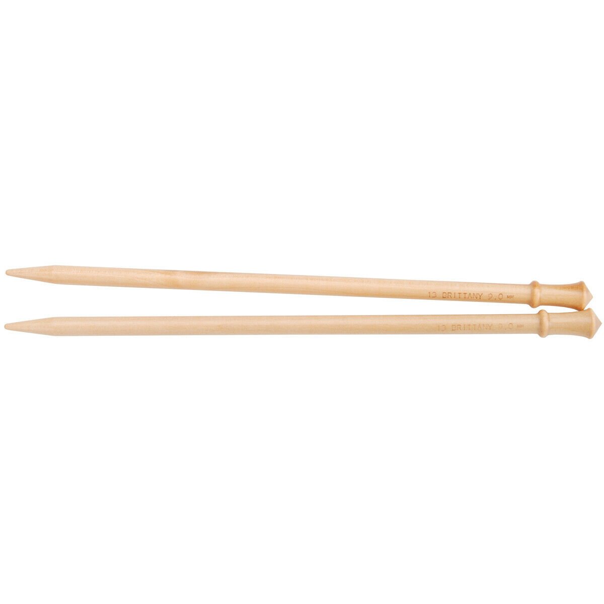 Brittany Single Point Knitting Needles 10"-Size 8/5mm