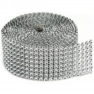 Darice Bling On A Roll 3mm X 2Yards  8 Rows Silver