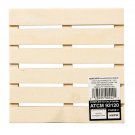 Plaid Enterprises, Inc. Plaid Craft Surfaces Unpainted Wood Shape, Square Pallet