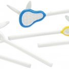 Eyelet Outlet Shape Brads 12/Pkg-Lacrosse Sticks