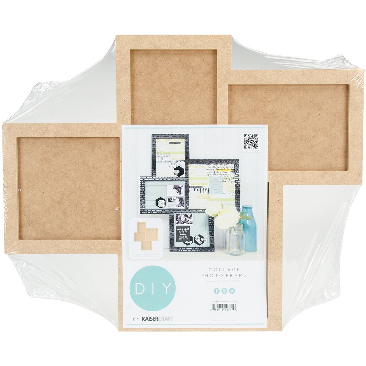 Kaiser Craft Beyond The Page Collage Photo Frame With 4 Openings