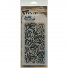 Tim Holtz Layered Stencil 4.125"X8.5"-Scribbles