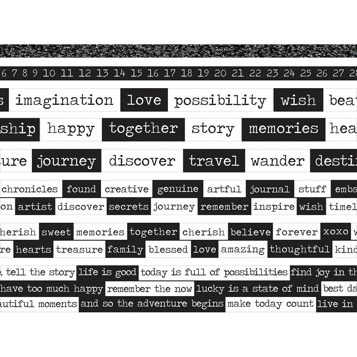 Advantus - Tim Holtz - Idea-ology Collection - Design Tape - Chatter