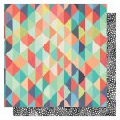 American Crafts 1 Canoe 2 Hazelwood Collection 12 X 12 Double Sided Paper Quartz