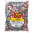 Darice Pony Beads 1 Pound Bag Assorted Pearlized 9mm