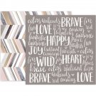 American Craft Pk Paislee Take Me Away Collection 12 X 12 Double Sided Paper 06