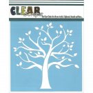 Clear Scraps Stencils 12"X12"-Family Tree