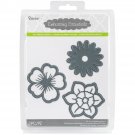 Darice Craft Dies 3 Flower Die Cut Shapes