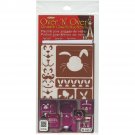 Armour Over N Over Glass Etching Stencil 5 X 8 Easter