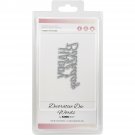 Kaiser Craft Decorative Dies Happy Birthday Words