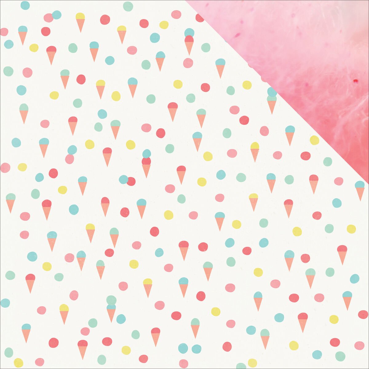 Kaisercraft Party Time Double-Sided Cardstock 12"X12" - Double Scoop