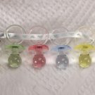 Darice Pacifier Favor Assorted Colors - 73mm