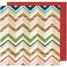 American Craft Go Now Go Collection 12 X 12 Double Sided Paper CafÃ©