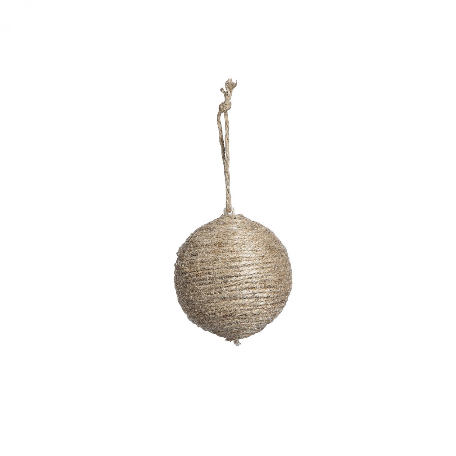 Darice Vintage Jute String Ball Ornament 3.25 Inches