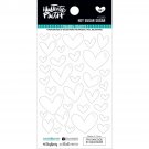 Bella Blvd Illustrated Faith Enamel Hearts Stickers Hey Sugar Sugar