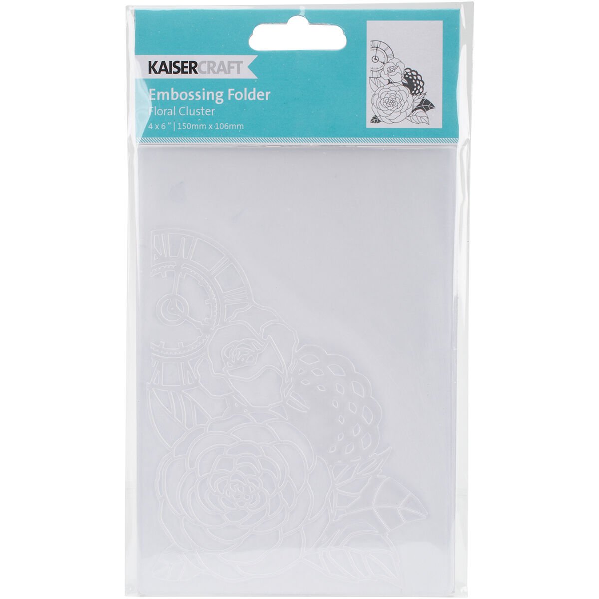Kaiser Craft Embossing Folder Floral Cluster