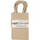 Darice Kraft Paper Bags 5.25 X8.375 X3.25 Inches Natural