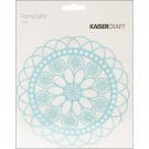 Kaiser Craft Stencils Template Doily