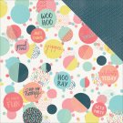 Kaiser Craft Party Time 12 X  12 Inches Collection Double Sided Paper Confetti