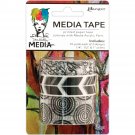 Ranger Dina Wakley Media  Tape Printed