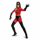 Disguise Womens Mrs. Incredible Bodysuit Costume, Red, Large