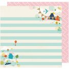 American Craft Go Now Go Collection 12 X 12 Double Sided Paper Stroll