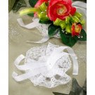 Darice Victoria Lynn Lace Wristlet White