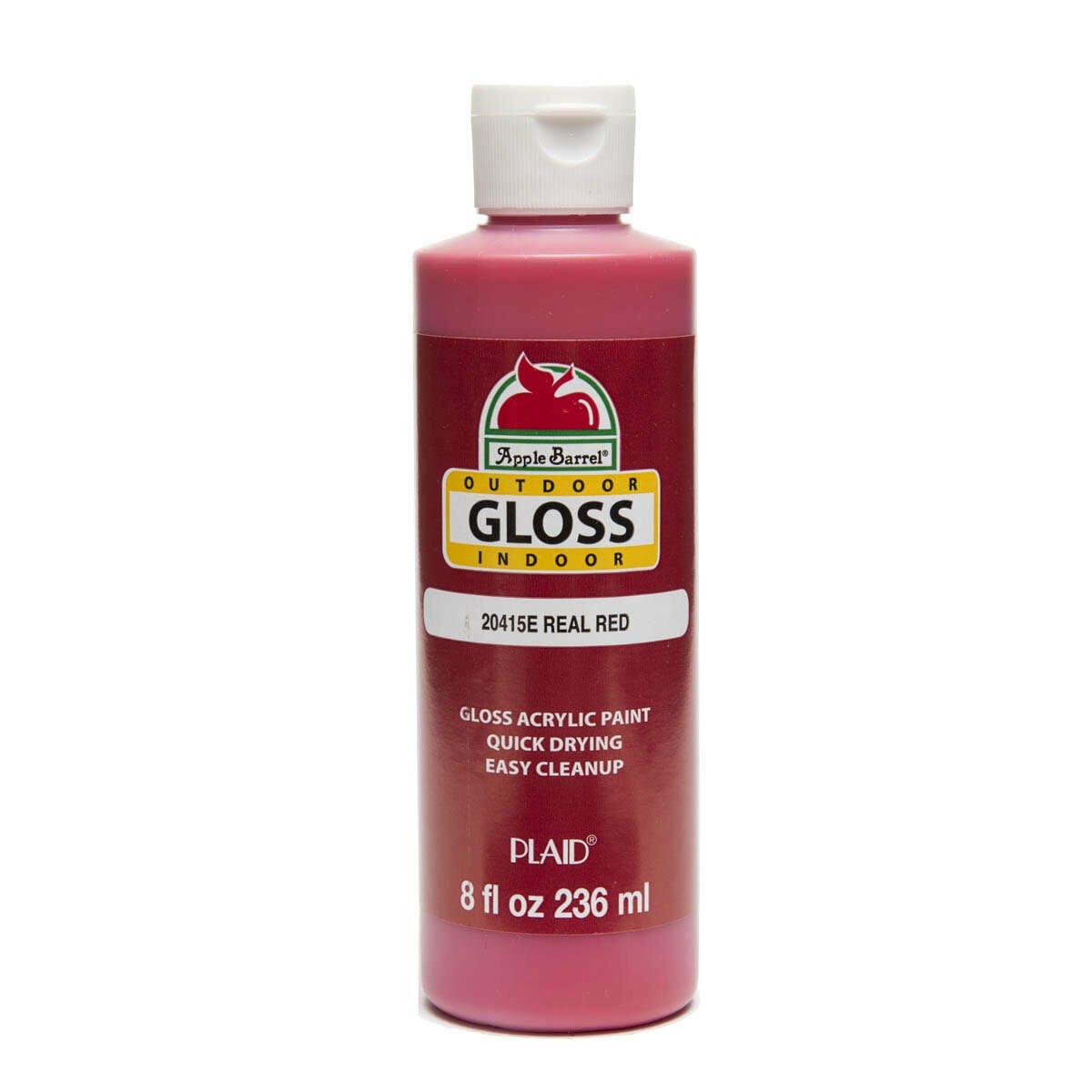 Apple Barrel Gloss - Real Red, 8 oz