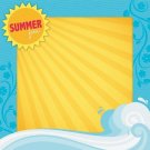 Darice Scrapbook Paper 3D Summer 12 X 12 Inches