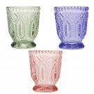 Darice Votive Glass Candle holder Assorted Colors