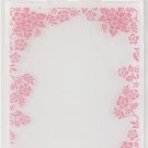 Vintage Tea Party Embossing Folder 5"X7"-Botanical Border