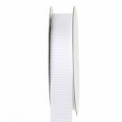 Darice Grosgrain Ribbon White 5/8 Inch x 8 Yards