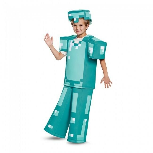 Disguise Armor Prestige Minecraft Costume Multicolor Large (1012)