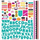 Bella Blvd Illustrated Faith Bright and Brave Fundamentals Stickers