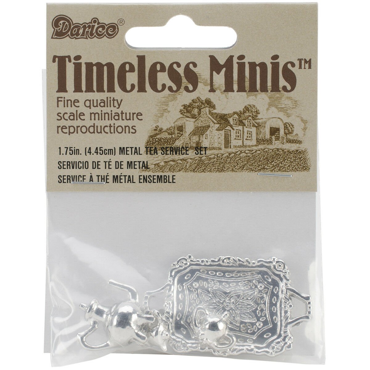 Darice Timeless Miniatures Tea Service Set