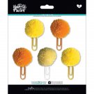 Bella Blvd Illustrated Faith Basics Collection Pom Pom Clips Bananas for You Mix