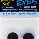 Darice Paste On Wiggle Eyes 30mm Black