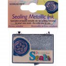 Manuscript Decorative Sealing Metallic Ink Pad-Silver