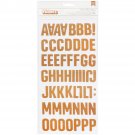 American Craft Pebbles Woodland Forest Collection Thickers Alpha Chipboard