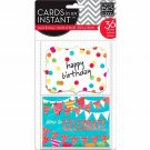 Me And My Big Ideas Cards In An Instant Happy Birthday Primary