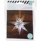 American Crafts Heidi Swapp Paper Lanterns Small 7 Point Silver