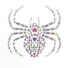 Darice Craft Basics Martha Stewart Crafts Gemstone Spider Sticker 5.5 inches