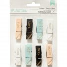 American Crafts Clothesps Words 2 Gold