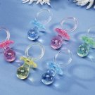 Darice 6PC PACIFIERS PLAST 2PK 2PL 1YL 1GRN (3 pack)