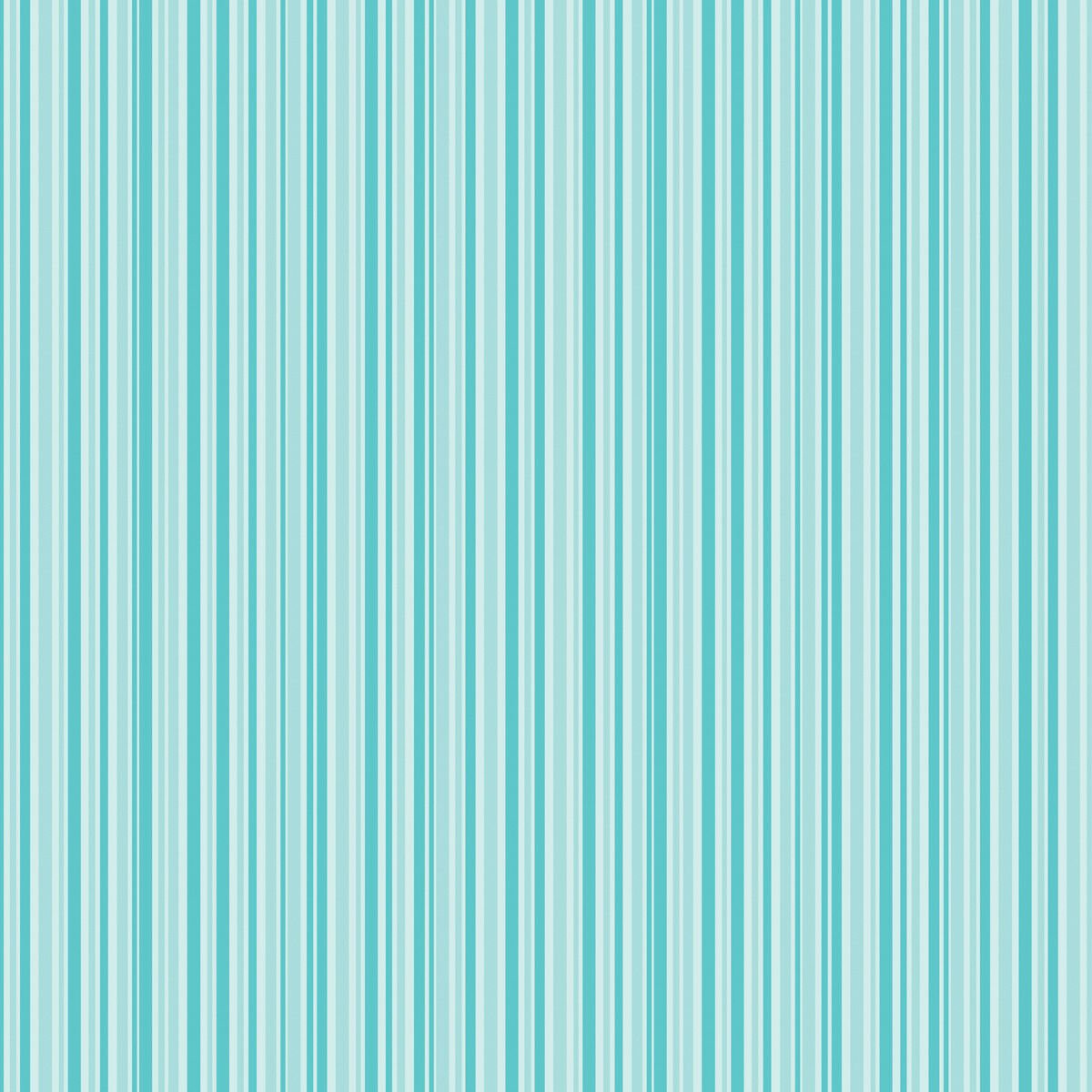 Darice Core'dinations Core Basics Patterned Teal Stripe 12" x 12"