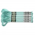 DMC Satin Floss 8.7yd,Light Sea green