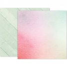 American Craft Pk Paislee Take Me Away Collection 12 X 12 Double Sided Paper 08