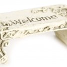 Darice Yard and Garden Miniature Welcome Bench