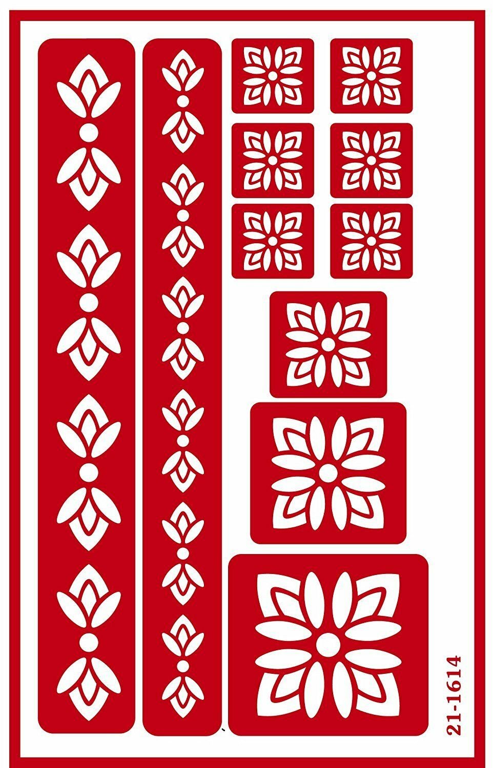 Armour Etch Over N Over Stencil Accents