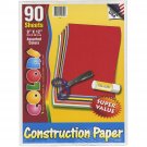 Darice Construction Paper Pad 9 X 12 Inches Assorted Colors